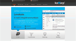Desktop Screenshot of icewarp.hu