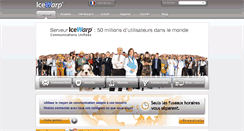 Desktop Screenshot of icewarp.fr